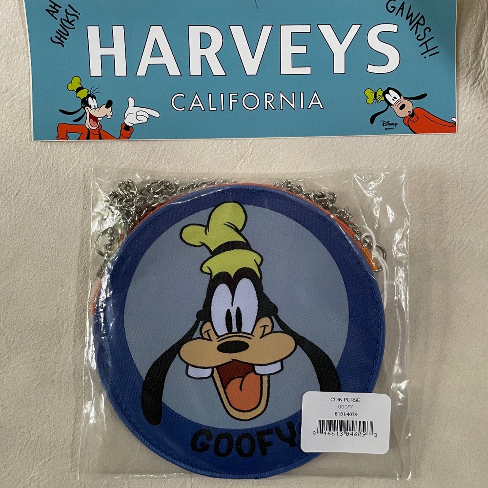 Harvey’s Goofy Disney Coin Purse NWT